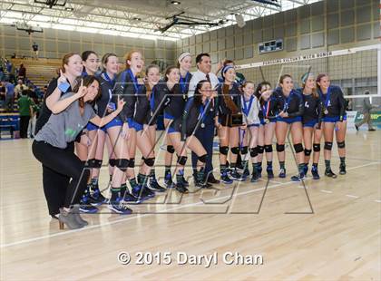 Thumbnail 1 in Upland Christian Academy vs. Branson (CIF State D5 Final) photogallery.