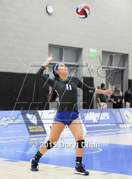 Thumbnail 3 in Upland Christian Academy vs. Branson (CIF State D5 Final) photogallery.