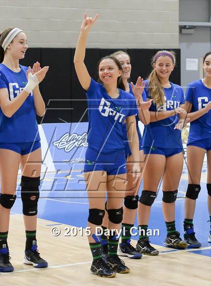 Thumbnail 2 in Upland Christian Academy vs. Branson (CIF State D5 Final) photogallery.