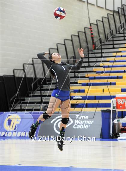 Thumbnail 3 in Upland Christian Academy vs. Branson (CIF State D5 Final) photogallery.