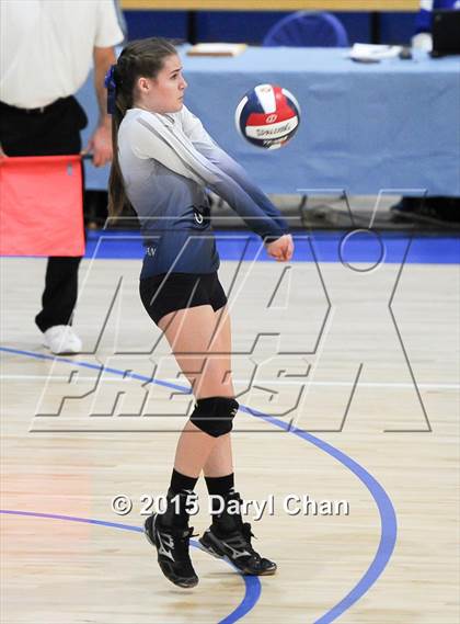 Thumbnail 2 in Upland Christian Academy vs. Branson (CIF State D5 Final) photogallery.