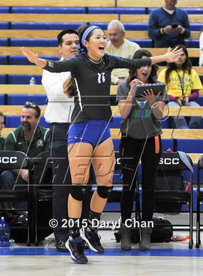 Thumbnail 2 in Upland Christian Academy vs. Branson (CIF State D5 Final) photogallery.