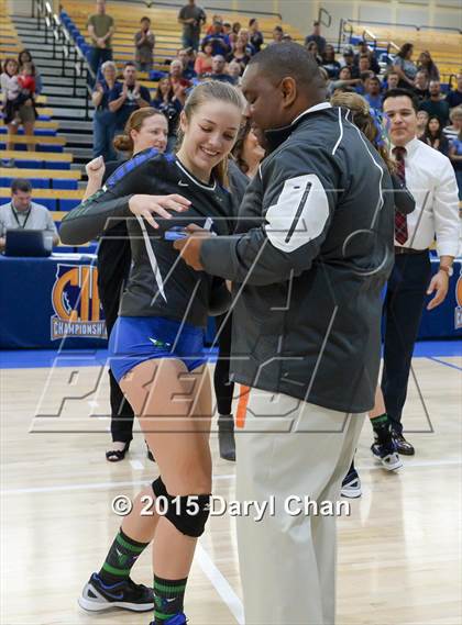 Thumbnail 1 in Upland Christian Academy vs. Branson (CIF State D5 Final) photogallery.