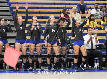 Thumbnail 2 in Upland Christian Academy vs. Branson (CIF State D5 Final) photogallery.