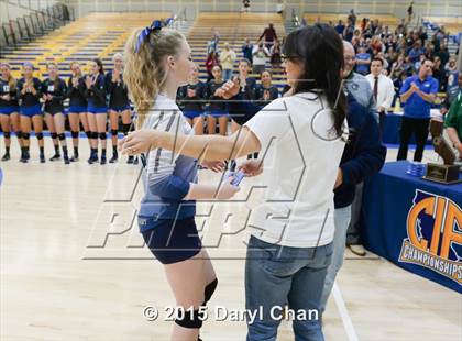 Thumbnail 1 in Upland Christian Academy vs. Branson (CIF State D5 Final) photogallery.