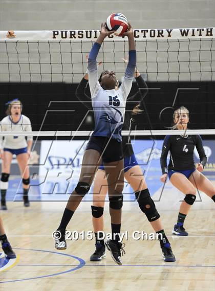 Thumbnail 3 in Upland Christian Academy vs. Branson (CIF State D5 Final) photogallery.