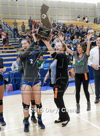 Thumbnail 3 in Upland Christian Academy vs. Branson (CIF State D5 Final) photogallery.