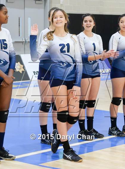 Thumbnail 3 in Upland Christian Academy vs. Branson (CIF State D5 Final) photogallery.