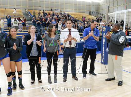 Thumbnail 2 in Upland Christian Academy vs. Branson (CIF State D5 Final) photogallery.