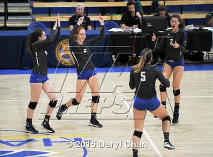 Thumbnail 2 in Upland Christian Academy vs. Branson (CIF State D5 Final) photogallery.