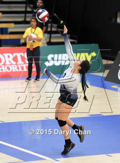 Thumbnail 3 in Upland Christian Academy vs. Branson (CIF State D5 Final) photogallery.