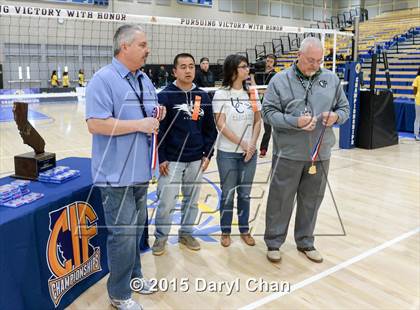 Thumbnail 3 in Upland Christian Academy vs. Branson (CIF State D5 Final) photogallery.