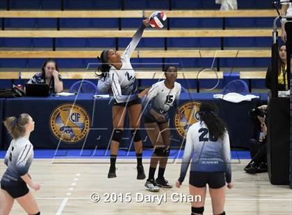 Thumbnail 1 in Upland Christian Academy vs. Branson (CIF State D5 Final) photogallery.