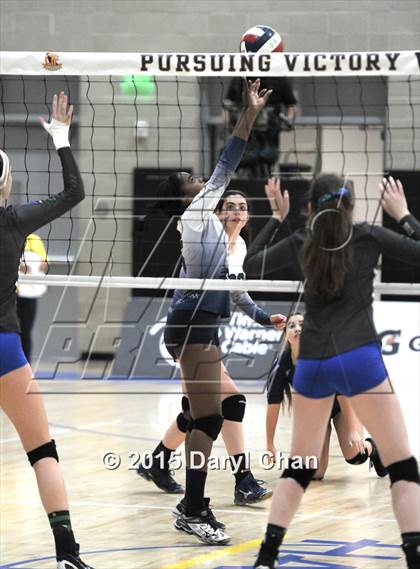 Thumbnail 3 in Upland Christian Academy vs. Branson (CIF State D5 Final) photogallery.
