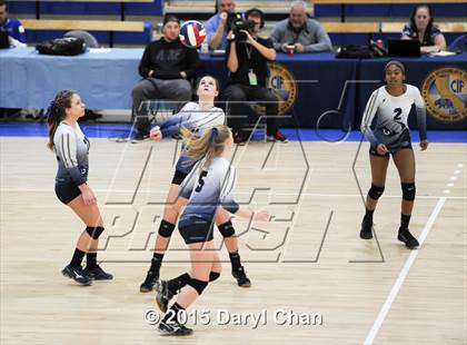 Thumbnail 2 in Upland Christian Academy vs. Branson (CIF State D5 Final) photogallery.