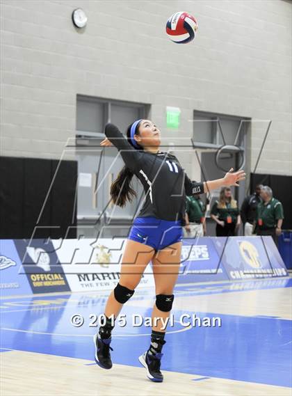 Thumbnail 1 in Upland Christian Academy vs. Branson (CIF State D5 Final) photogallery.