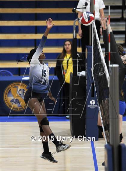 Thumbnail 1 in Upland Christian Academy vs. Branson (CIF State D5 Final) photogallery.