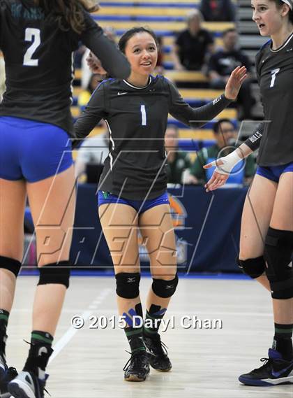 Thumbnail 1 in Upland Christian Academy vs. Branson (CIF State D5 Final) photogallery.