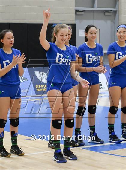 Thumbnail 3 in Upland Christian Academy vs. Branson (CIF State D5 Final) photogallery.