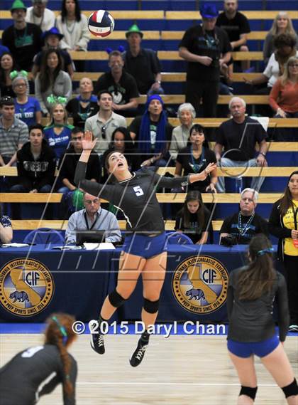 Thumbnail 1 in Upland Christian Academy vs. Branson (CIF State D5 Final) photogallery.