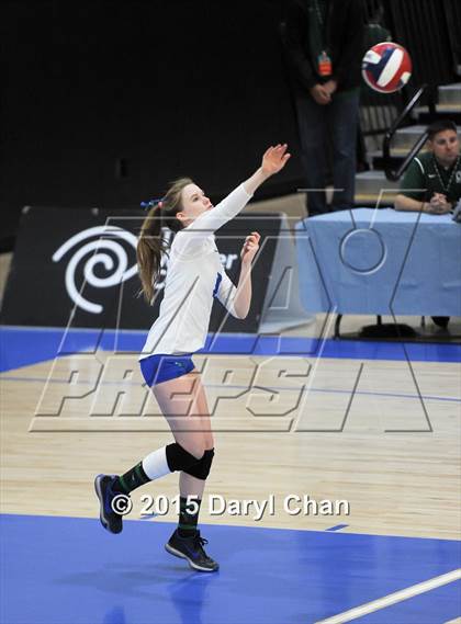 Thumbnail 2 in Upland Christian Academy vs. Branson (CIF State D5 Final) photogallery.