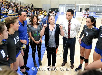 Thumbnail 2 in Upland Christian Academy vs. Branson (CIF State D5 Final) photogallery.