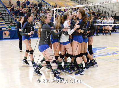 Thumbnail 2 in Upland Christian Academy vs. Branson (CIF State D5 Final) photogallery.