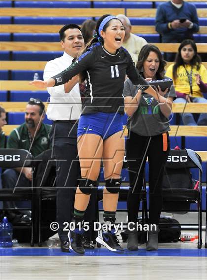 Thumbnail 3 in Upland Christian Academy vs. Branson (CIF State D5 Final) photogallery.