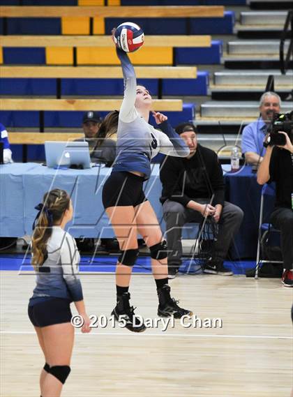 Thumbnail 3 in Upland Christian Academy vs. Branson (CIF State D5 Final) photogallery.