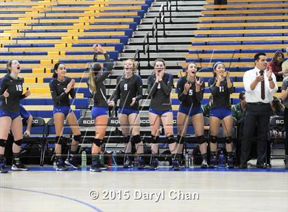 Thumbnail 2 in Upland Christian Academy vs. Branson (CIF State D5 Final) photogallery.