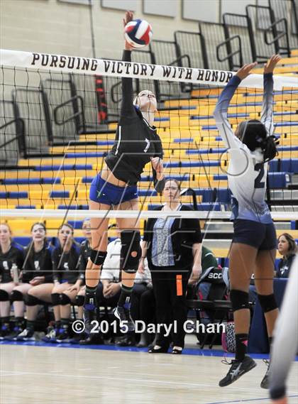 Thumbnail 1 in Upland Christian Academy vs. Branson (CIF State D5 Final) photogallery.