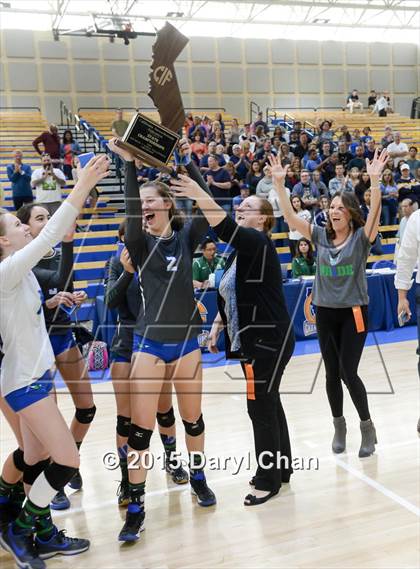 Thumbnail 1 in Upland Christian Academy vs. Branson (CIF State D5 Final) photogallery.
