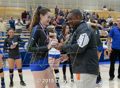 Thumbnail 2 in Upland Christian Academy vs. Branson (CIF State D5 Final) photogallery.