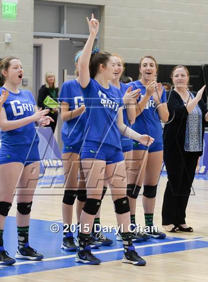 Thumbnail 3 in Upland Christian Academy vs. Branson (CIF State D5 Final) photogallery.