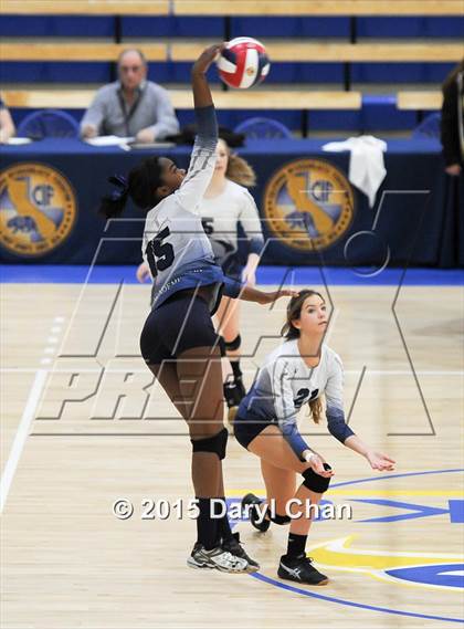 Thumbnail 1 in Upland Christian Academy vs. Branson (CIF State D5 Final) photogallery.