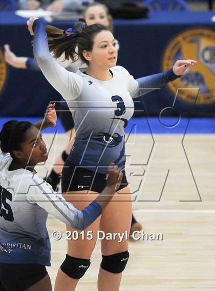 Thumbnail 1 in Upland Christian Academy vs. Branson (CIF State D5 Final) photogallery.