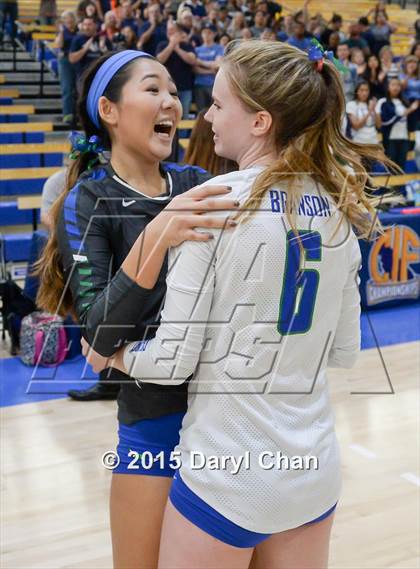 Thumbnail 3 in Upland Christian Academy vs. Branson (CIF State D5 Final) photogallery.