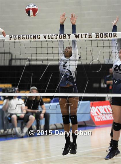 Thumbnail 3 in Upland Christian Academy vs. Branson (CIF State D5 Final) photogallery.