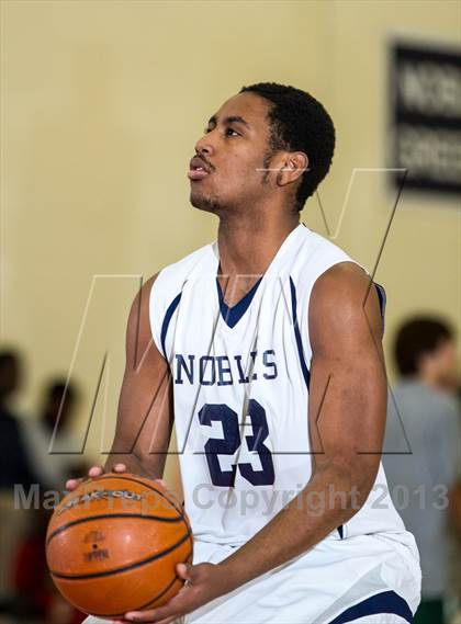 Thumbnail 2 in Hamden Hall Country Day vs Noble & Greenough (Kingswood Invitational Tournament) photogallery.