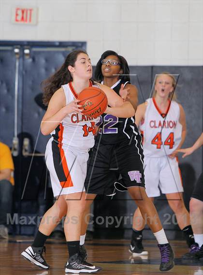 Thumbnail 3 in Winchester Thurston vs Clarion Area (PIAA A State Playoff 1st Round) photogallery.