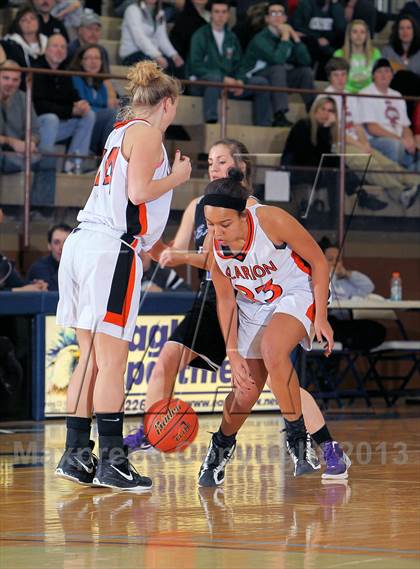 Thumbnail 1 in Winchester Thurston vs Clarion Area (PIAA A State Playoff 1st Round) photogallery.