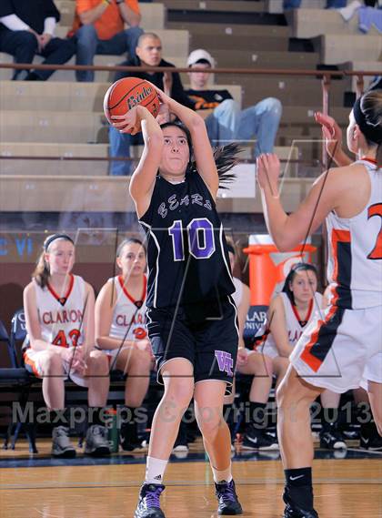 Thumbnail 2 in Winchester Thurston vs Clarion Area (PIAA A State Playoff 1st Round) photogallery.