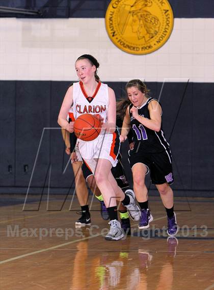 Thumbnail 3 in Winchester Thurston vs Clarion Area (PIAA A State Playoff 1st Round) photogallery.
