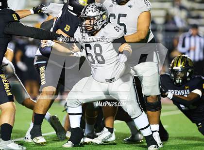 Thumbnail 3 in Brennan vs. United South (UIL Football 6A Division 1 Bi-District) photogallery.