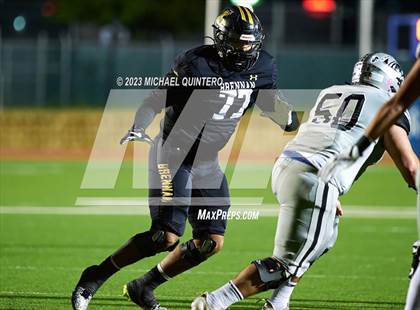 Thumbnail 1 in Brennan vs. United South (UIL Football 6A Division 1 Bi-District) photogallery.