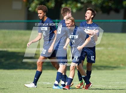 Thumbnail 1 in Charlotte Latin vs. Cannon (Ravenscroft Soccer Invitational) photogallery.