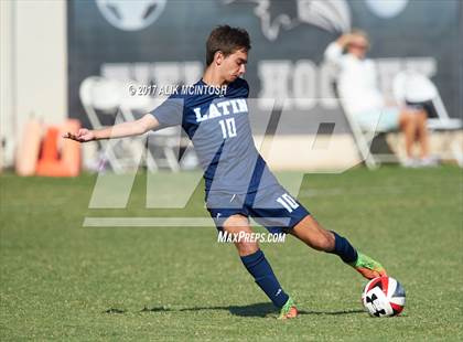 Thumbnail 1 in Charlotte Latin vs. Cannon (Ravenscroft Soccer Invitational) photogallery.