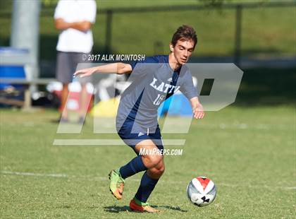 Thumbnail 2 in Charlotte Latin vs. Cannon (Ravenscroft Soccer Invitational) photogallery.