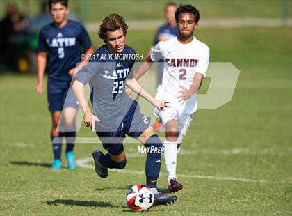 Thumbnail 1 in Charlotte Latin vs. Cannon (Ravenscroft Soccer Invitational) photogallery.