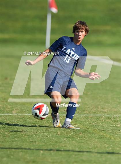 Thumbnail 3 in Charlotte Latin vs. Cannon (Ravenscroft Soccer Invitational) photogallery.